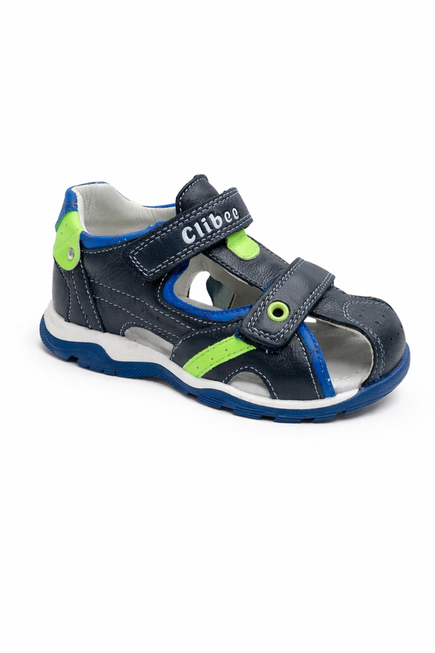 Детские синие сандалии