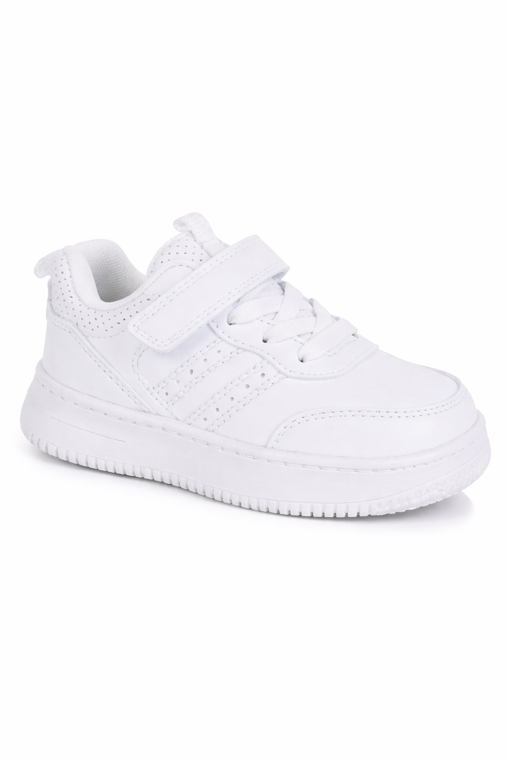 Белые детские кроссовки