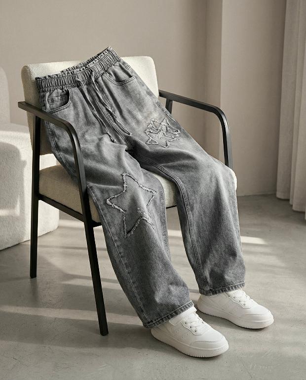 Джинсы для девочек со звездами - image 3