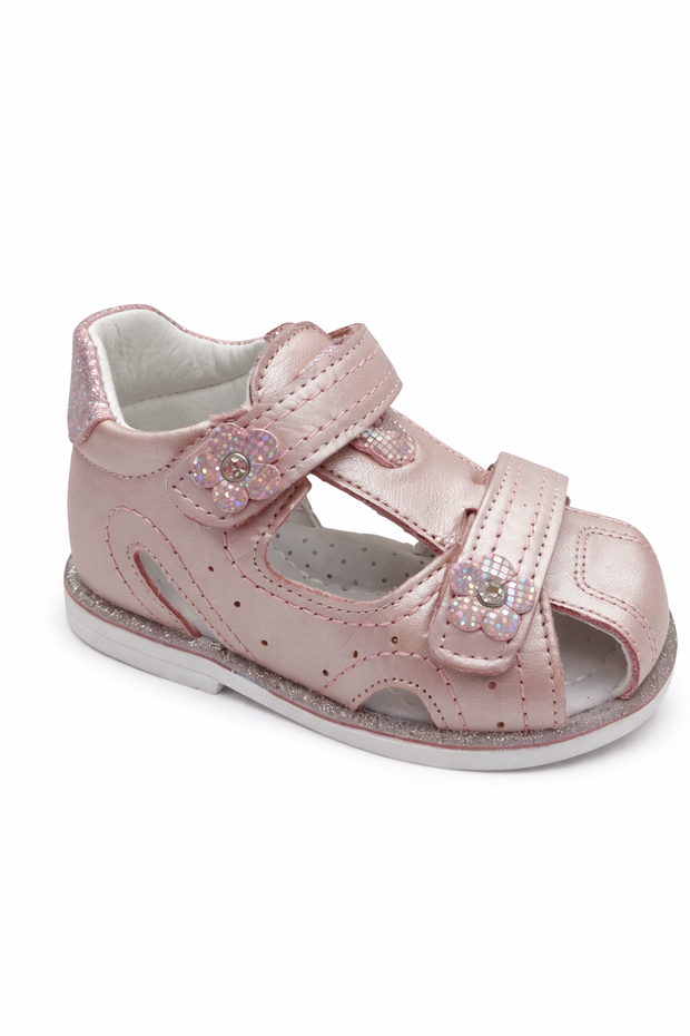 Pink Floral Sandals