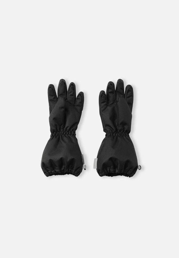 Kids Black Mittens