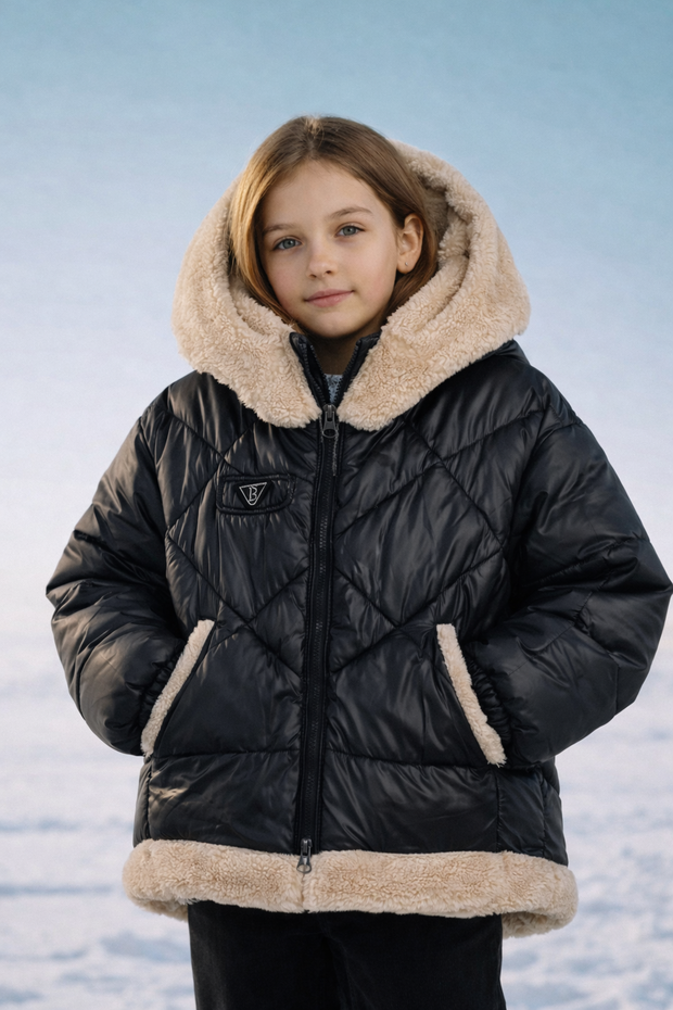 Reversible Winter Puffer Jacket
