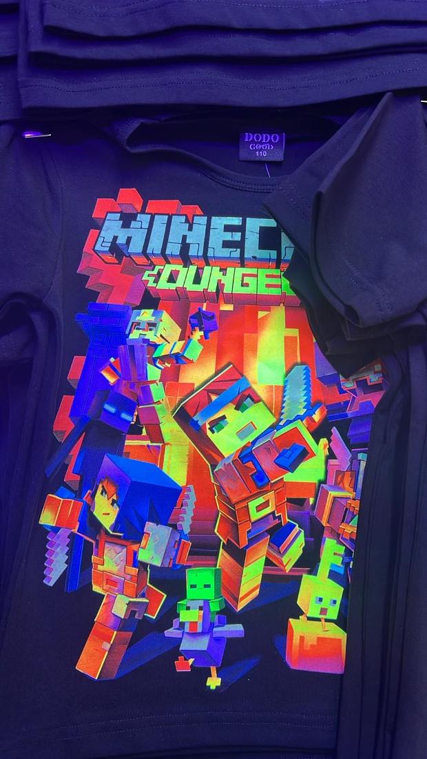 Светящаяся футболка Minecraft - image 2