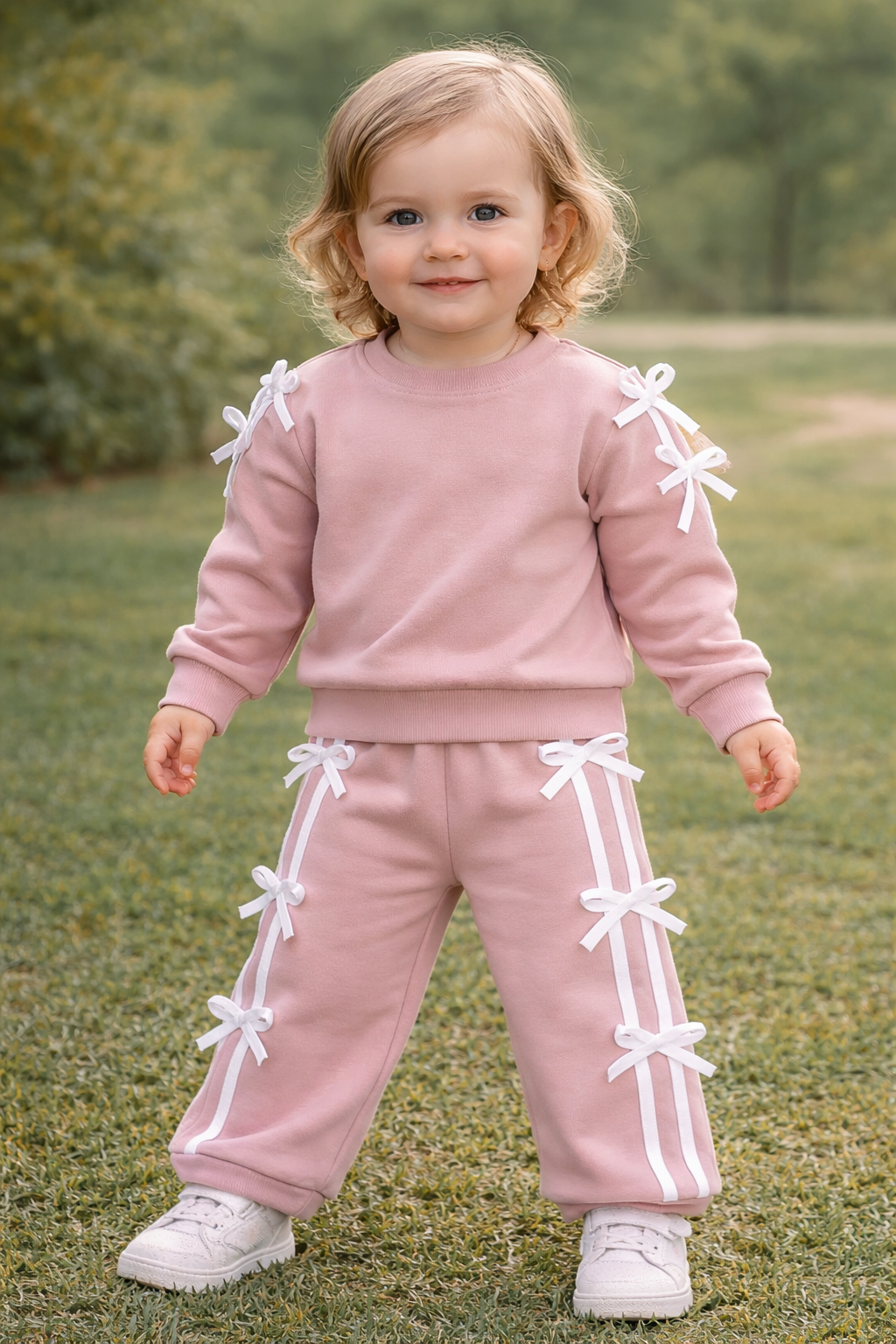 Toddler Ribbon Tracksuit Set