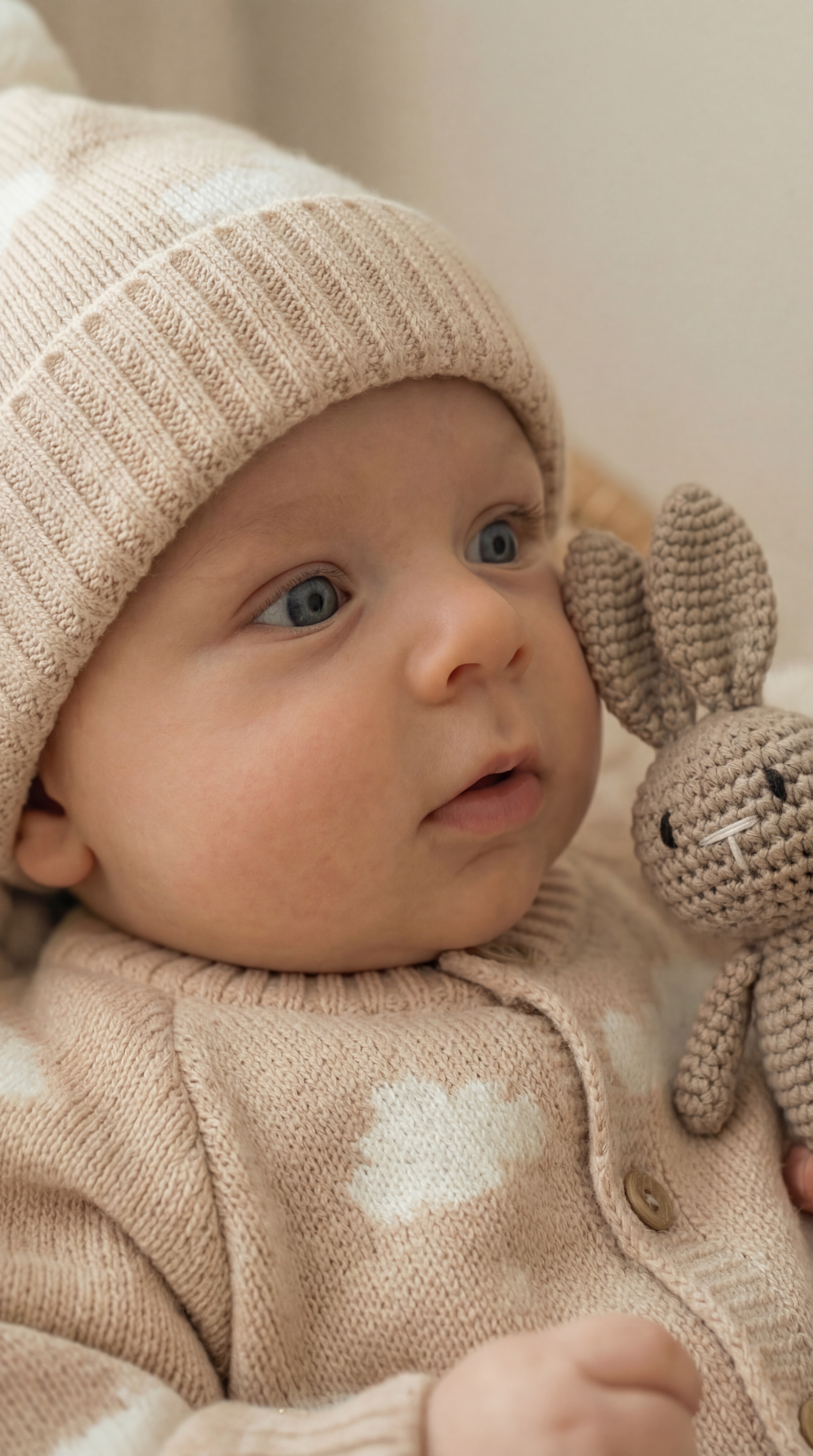 Детский вязаный комплект "Облака" - image 5