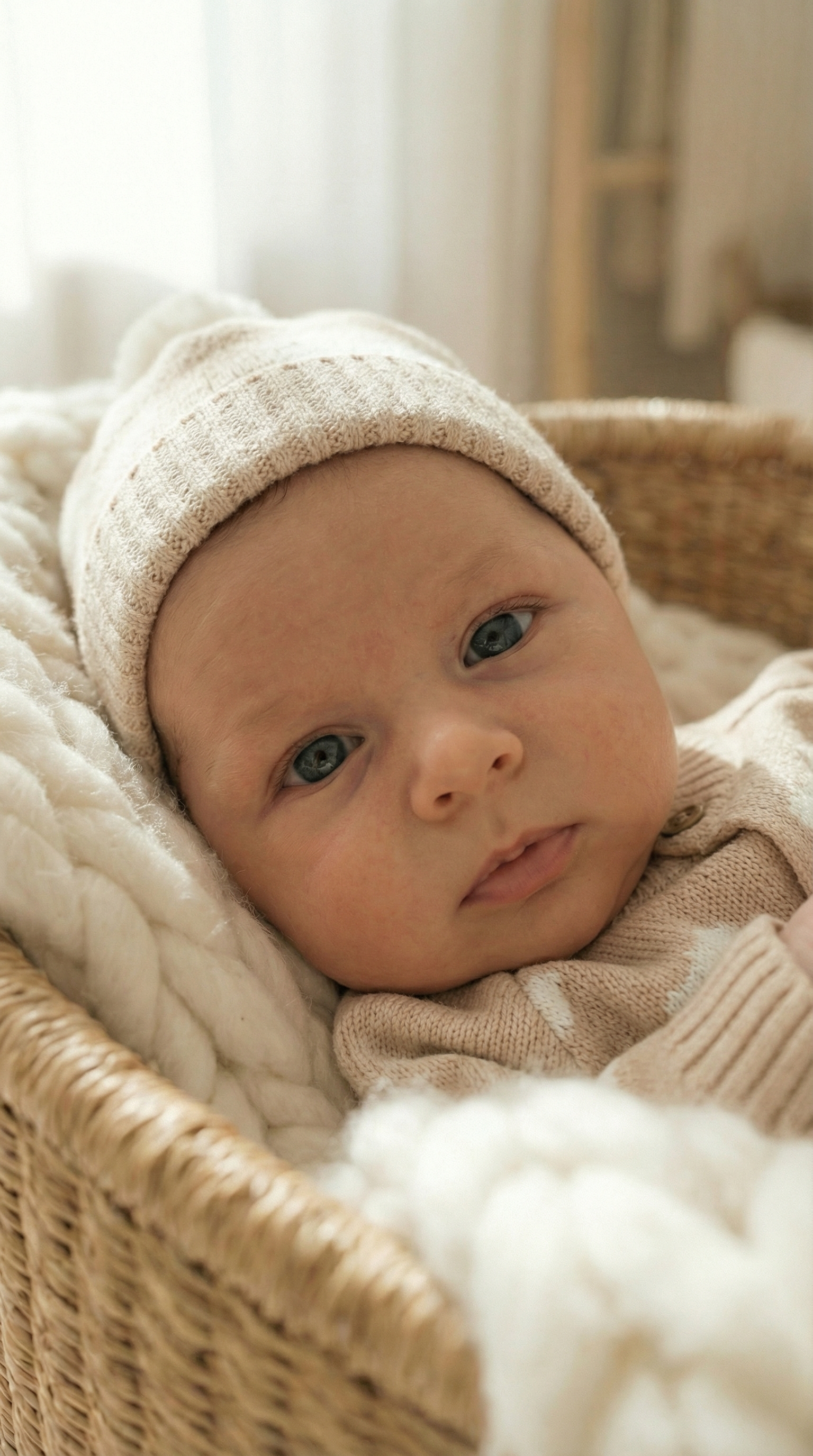 Детский вязаный комплект "Облака" - image 2