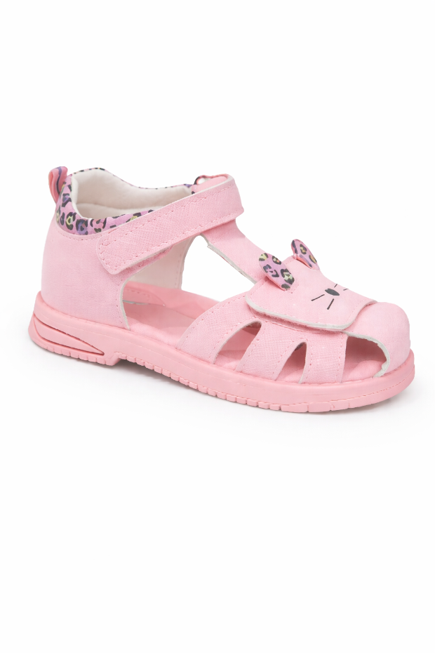 Розовые сандалии для девочки