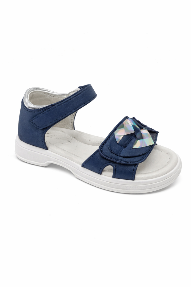 Детские синие сандалии