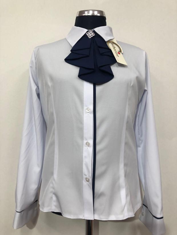Элегантная блузка с бантом