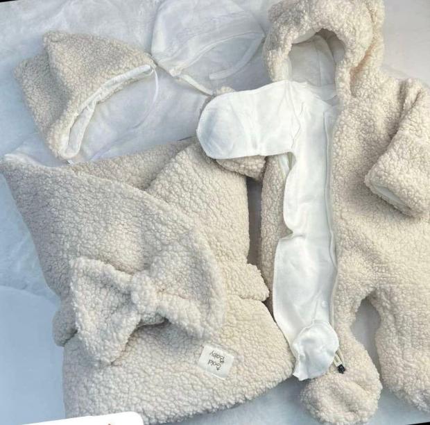 Милый медвежий комплект для новорожденного