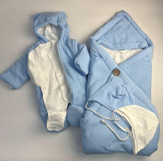 Комплект на выписку "Голубая мечта"