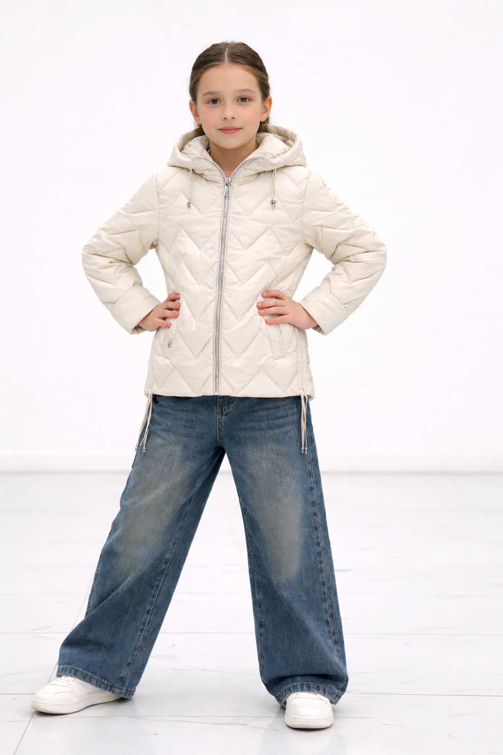 Girls' Quilted Jacket