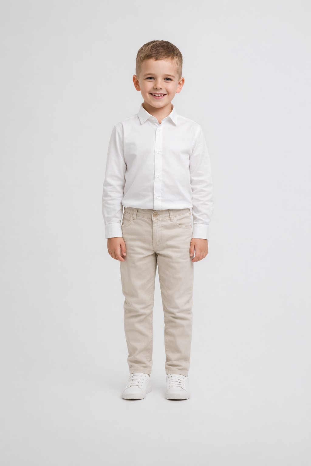 Boys' Classic White Shirt
