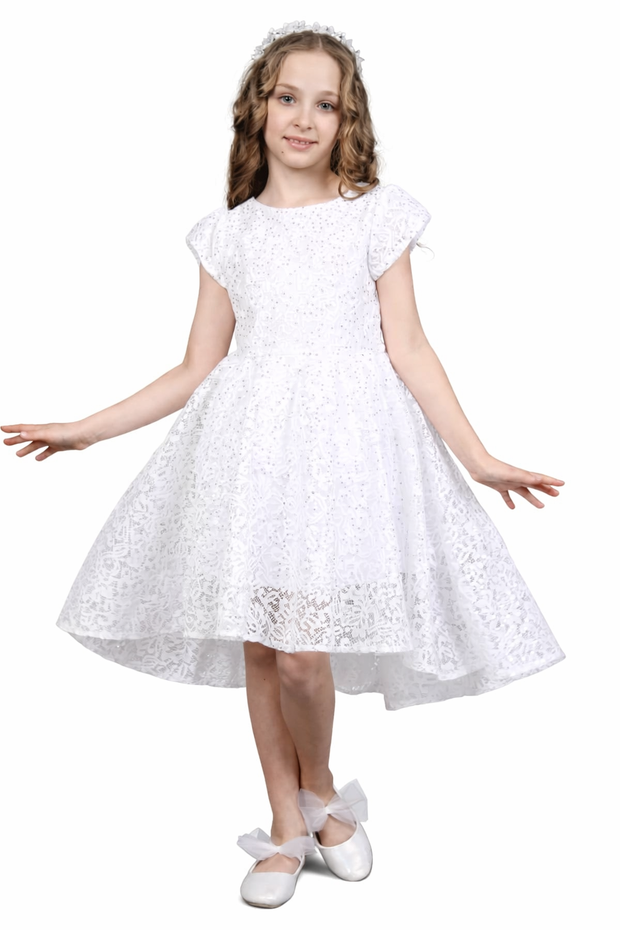 Кружевное платье принцессы