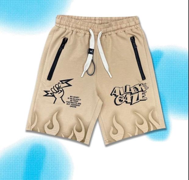 Шорты для мальчиков с граффити-принтом
