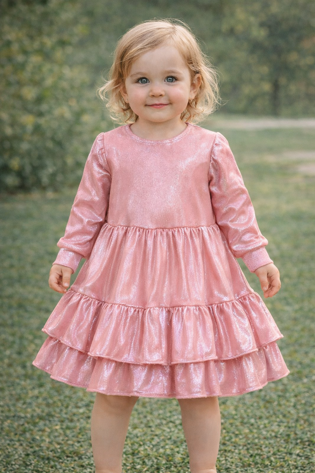 Sparkling Girls' Dress - image 2