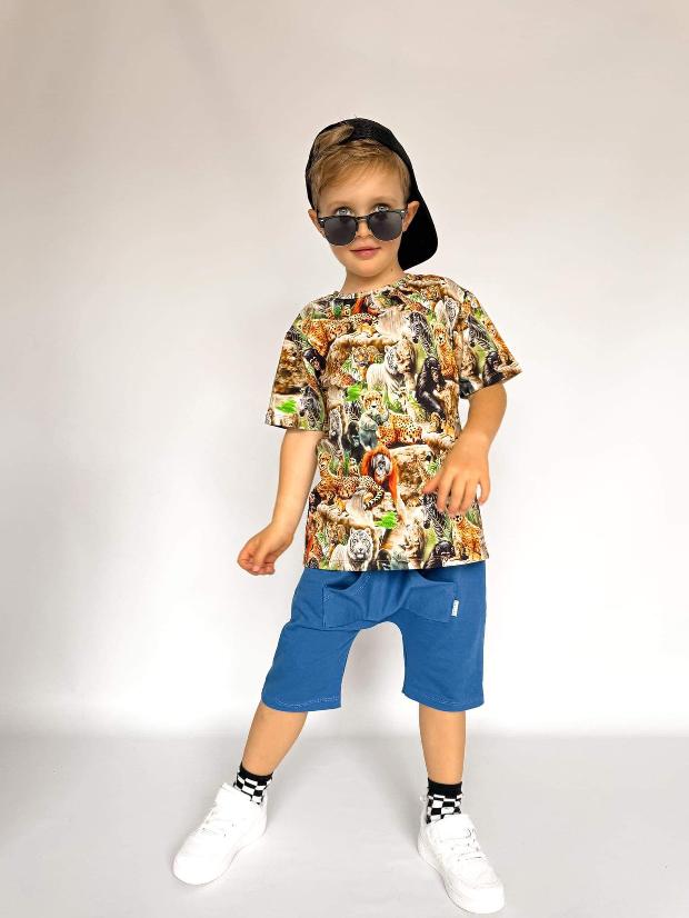 Детская футболка с принтом животных