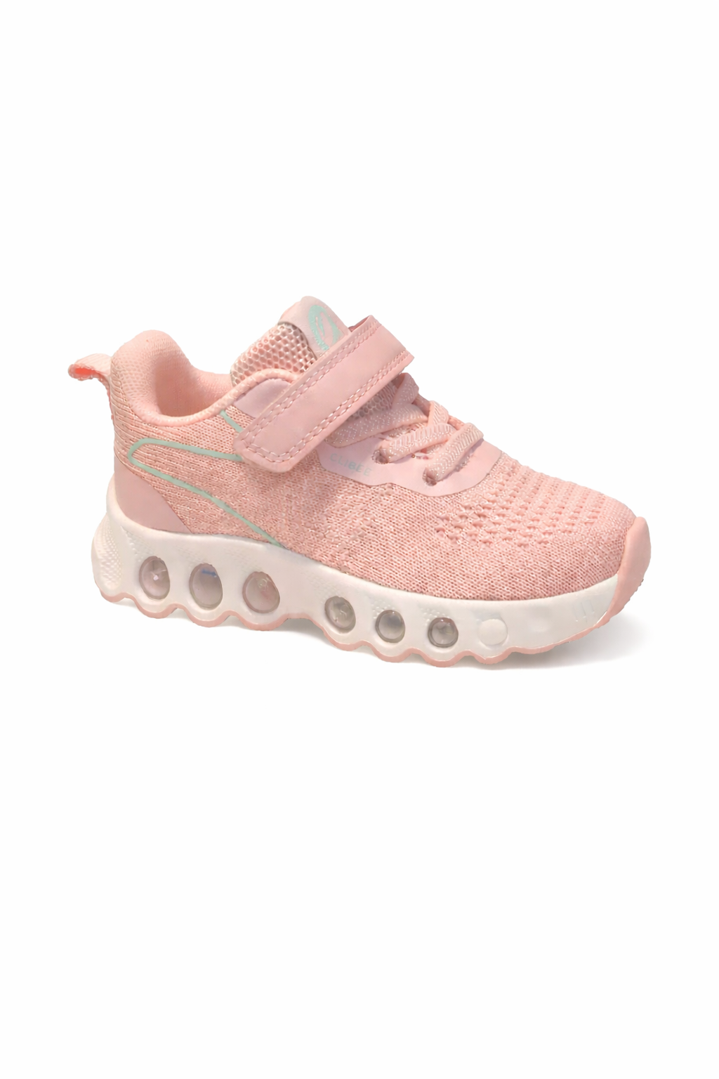 Розовые светящиеся кроссовки