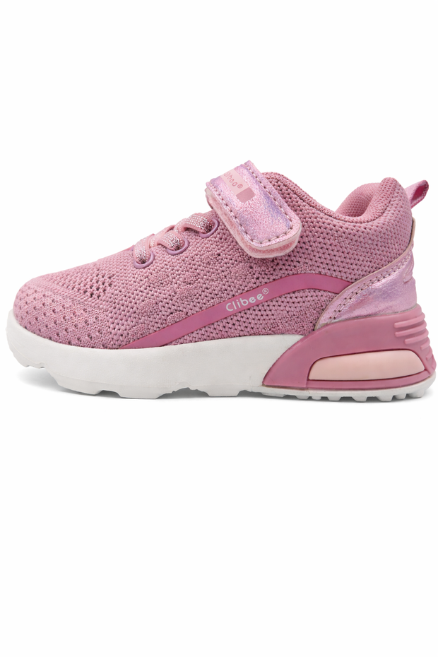 Girls' Pink Casual Sneakers