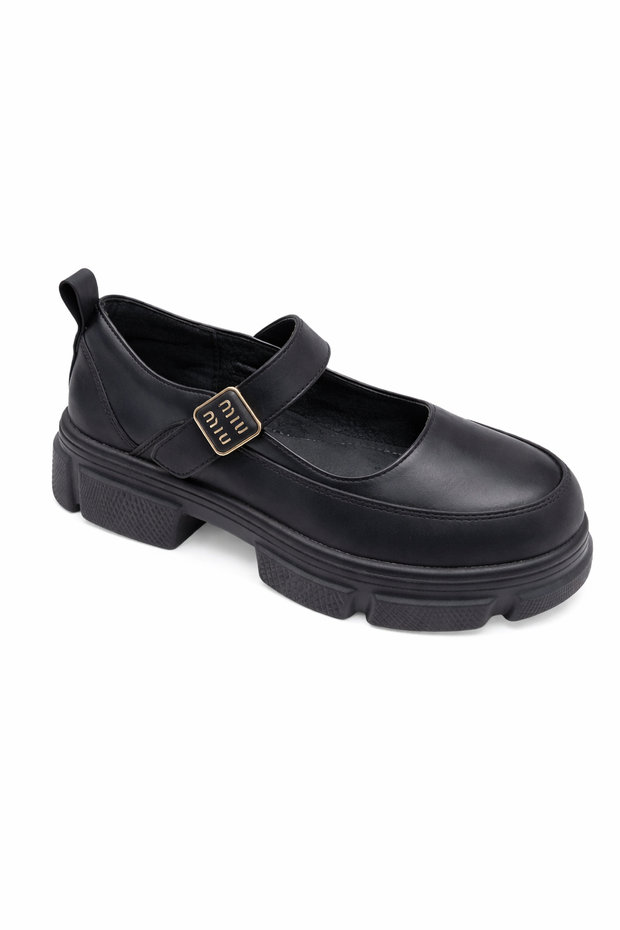 Girls' Black Mary Janes