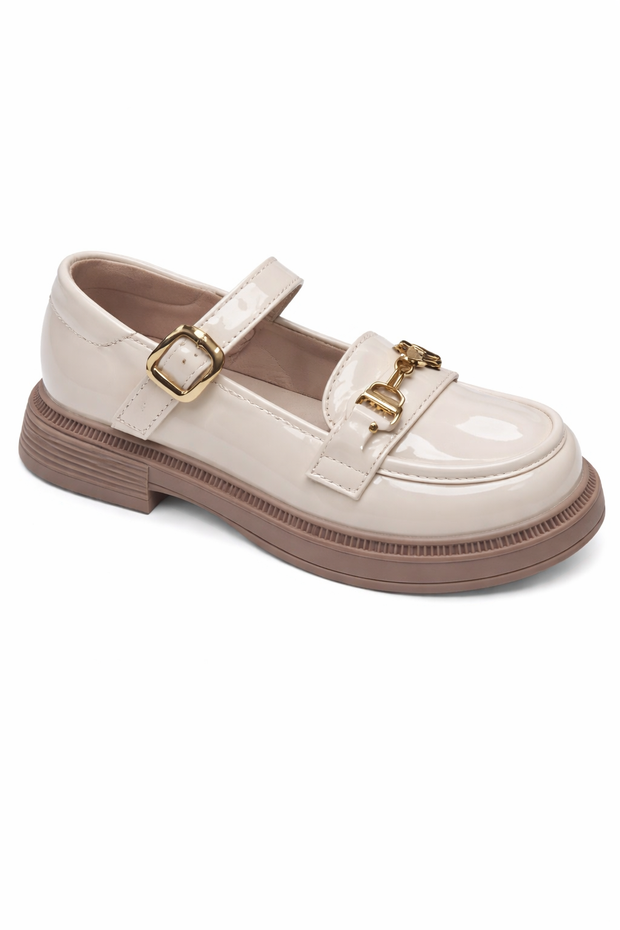 Girls' Patent Leather Loafers