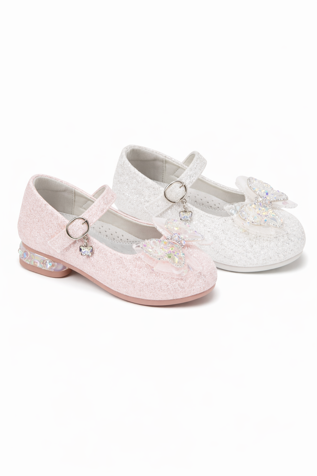 Детские блестящие туфельки