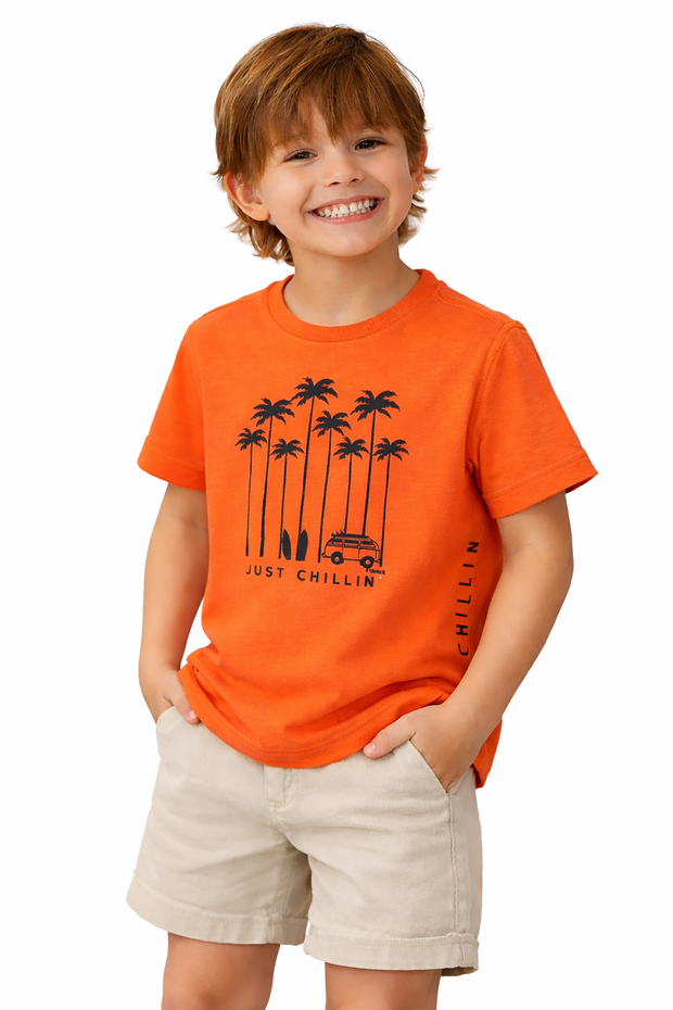 Веселая футболка для мальчиков