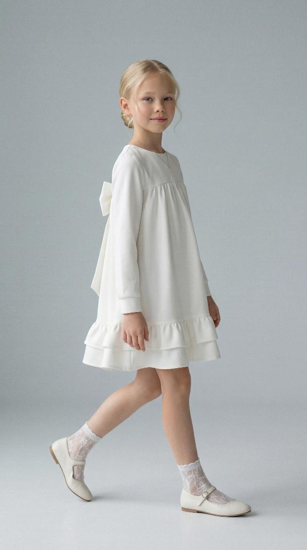 Catherine Pink Ruffle Dress