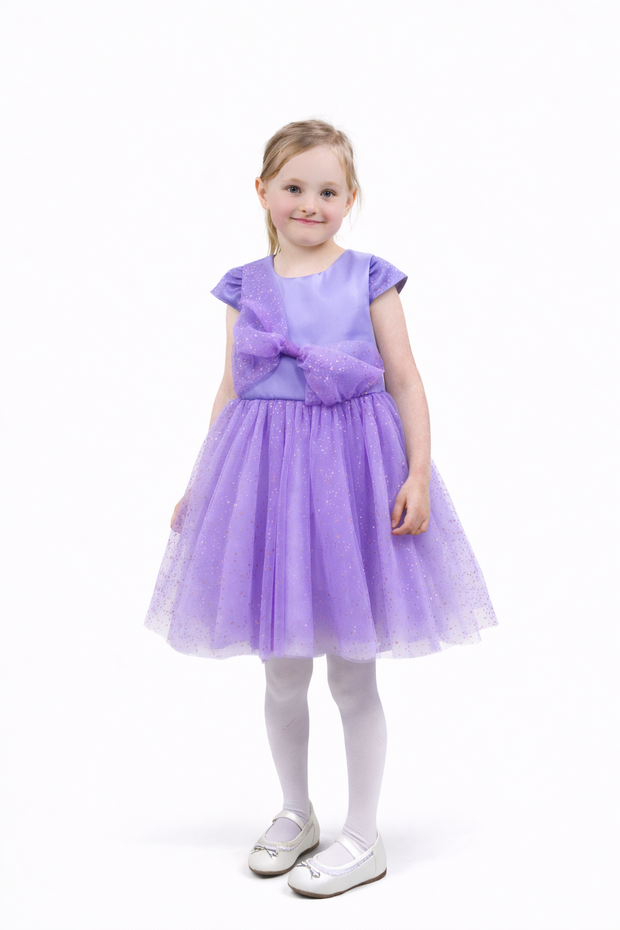 Лиловое платье принцессы