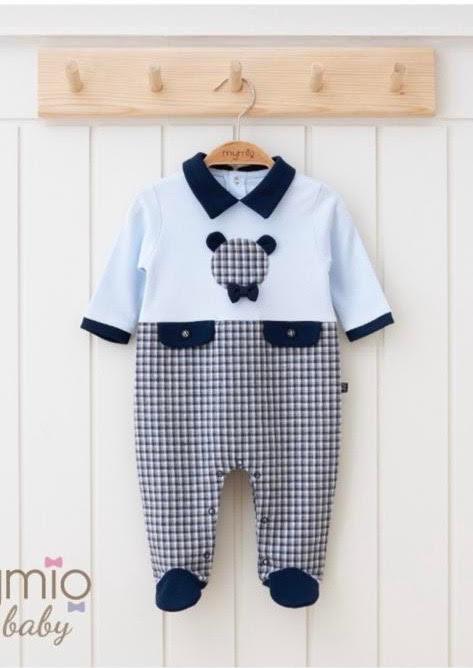 Клетчатый комбинезон для малышей