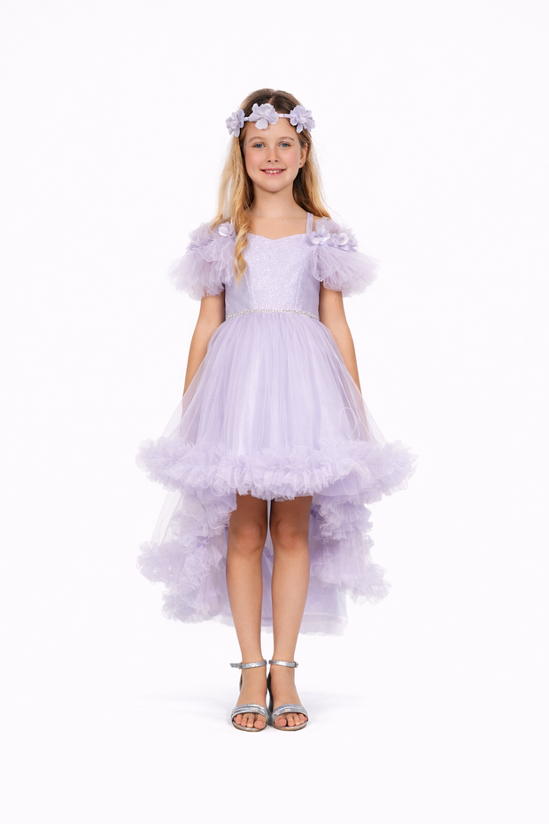 White Tulle Princess Dress