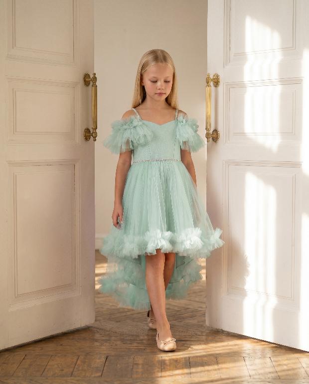 White Tulle Princess Dress - image 2